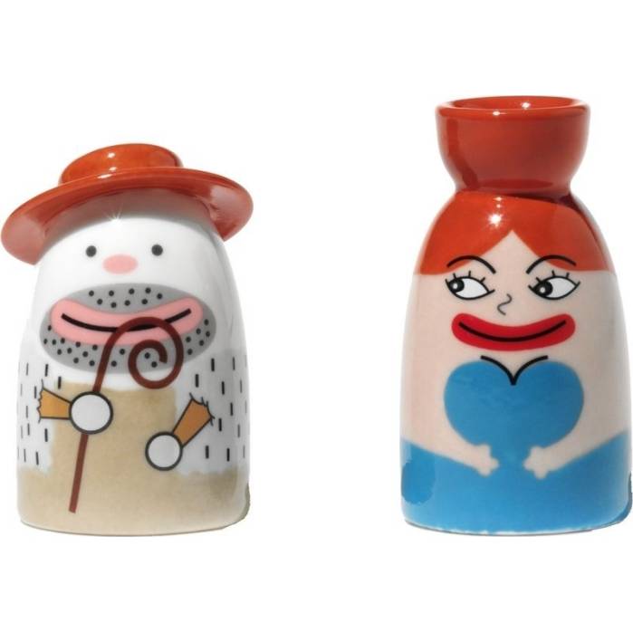 Porcelánové figurky k betlému: La Signora Acqua - Alessi