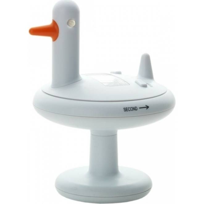 Kuchyňská minutka Duck, bílá - Alessi