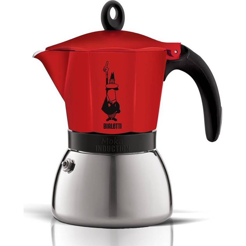 Bialetti Moka konvička na indukci Red - Bialetti