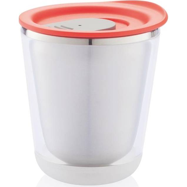 XD Design Dia cestovní termohrnek 227 ml, červený - XD Design