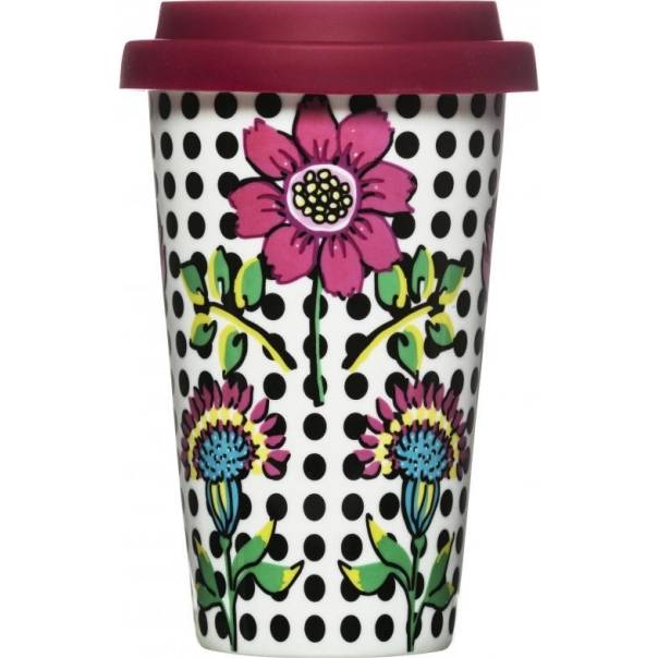 Porcelánový termohrnek 250 ml, Bloom - Sagaform