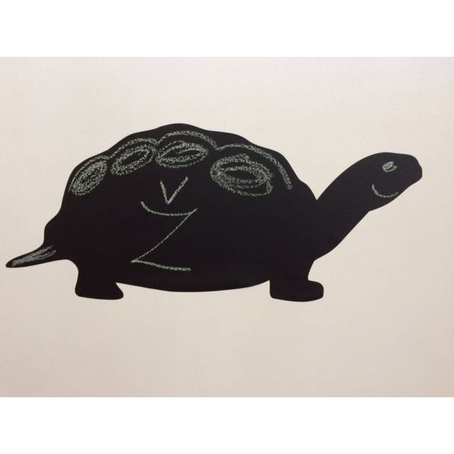 Nálepka na zeď Milá želvička - Nalepovací tabule