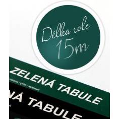 Černá nalepovací tabule 45x15m - Nalepovací tabule