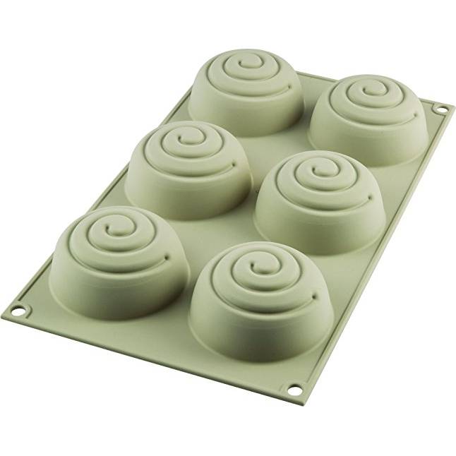 Fotografie Silikonová pečicí forma na dezerty Silikomart Mini Girotondo 6ks