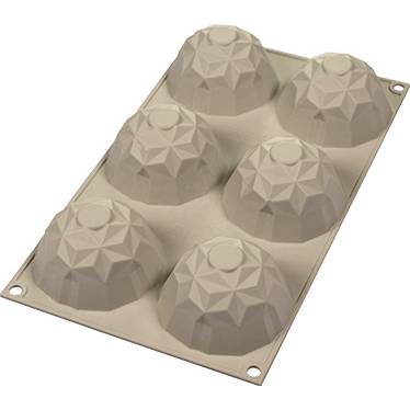 Fotografie Silikonová pečicí forma na dezerty Silikomart Mini Gemma 6ks
