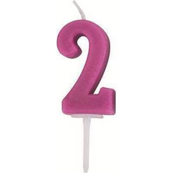 Svíčka „číslice 2“