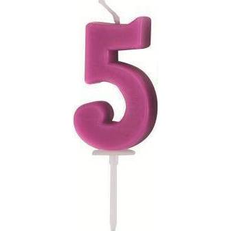 Svíčka „číslice 5“ - Ibili