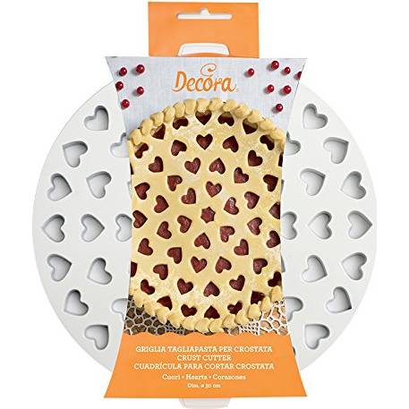 Fotografie Vykrajovací forma na koláč srdce 30cm - Decora