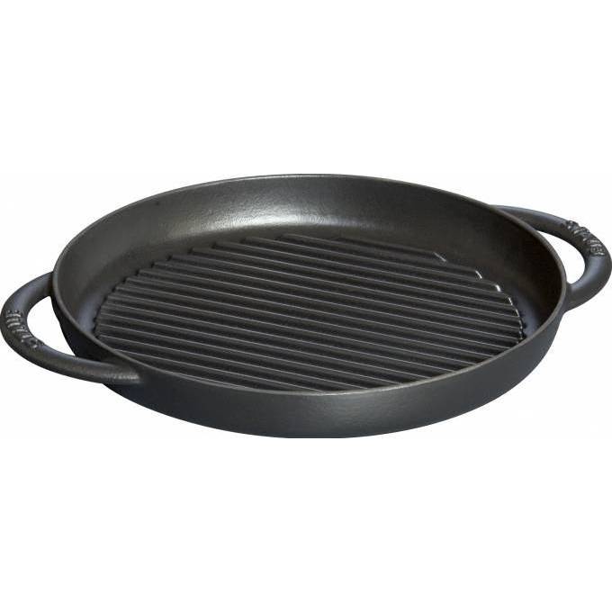 Grilovací pánev se dvěma úchyty 26 cm černá 1203023 Staub