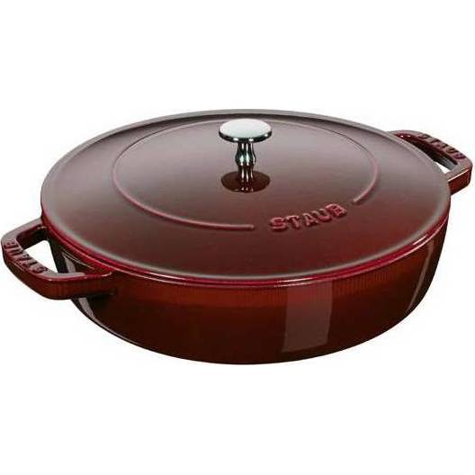 CHISTERA soté pánev se samopodlévací poklicí 24 cm/2,4l grenadina 12612487 Staub