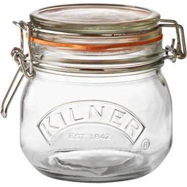zavařovací sklenice s klipem kulatá 0,5l 0025.490 Kilner