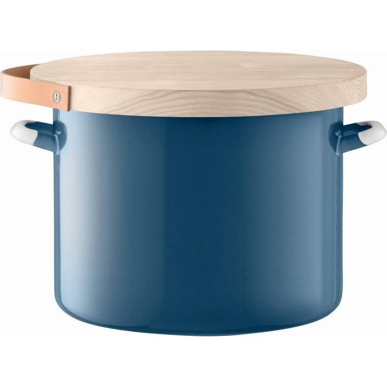Utility chlebník & jasanové prkénko pr.31cm/14L modrá, LSA E003-31-005 LSA International