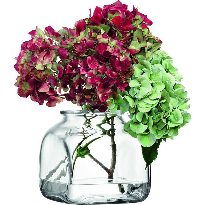 LSA váza skleněná Umberto, 15 cm, čirá, Handmade G294-15-301 LSA International