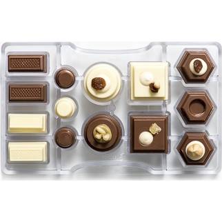 Fotografie Forma na čokoládu 200x120x22 mm - Decora