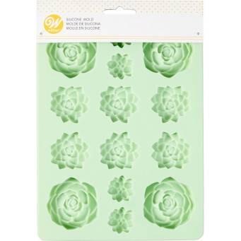 Silikonová forma Sukulenty - Wilton