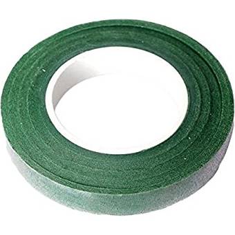 Papírová páska na květinové dráty 12 mm 27m zelená - Decora