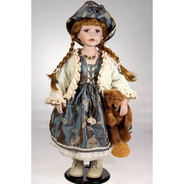 Porcelánová panenka Paulina - 68 cm - IntArt