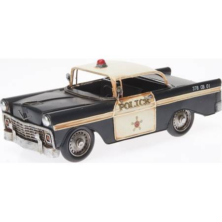Plechový model veterán USA policie 32cm - IntArt