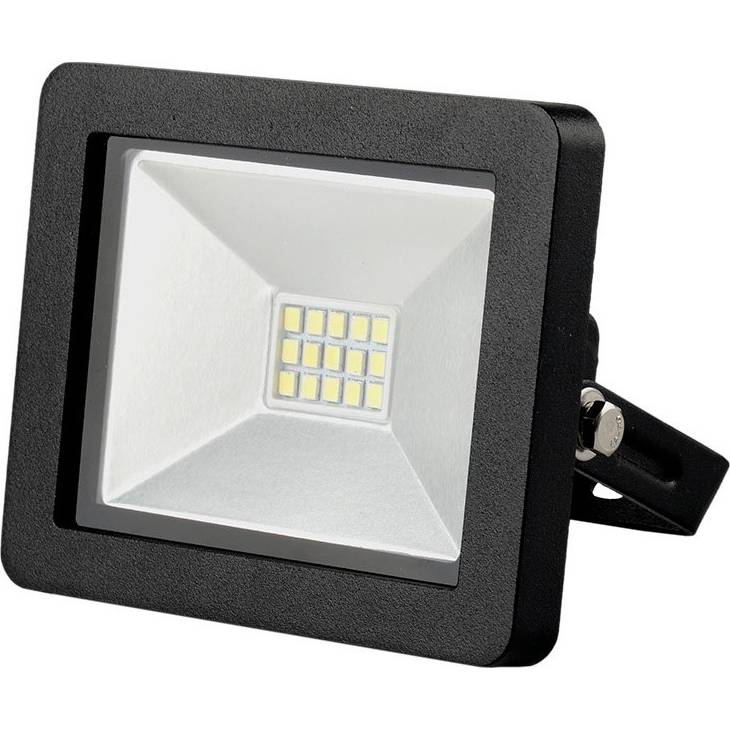 LED venkovní reflektor SLIM, 10W, 700lm, 3000K, černý WM-10W-G Solight
