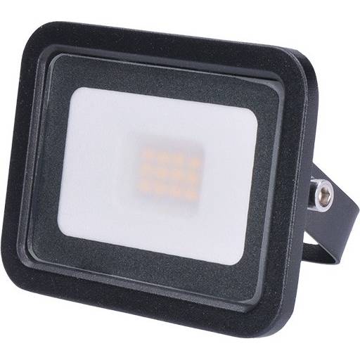 LED venkovní reflektor Eco, 10W, 650lm, 4000K, černý WM-10W-K Solight