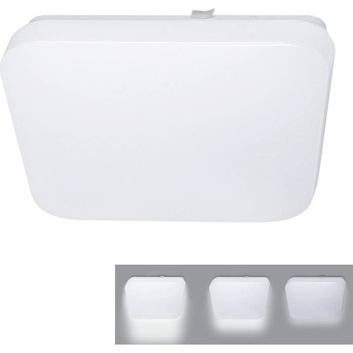 LED stropní světlo, 3-stupňové stmívání, 18W, 1260lm, 4000K, čtvercové 33cm WO728 Solight