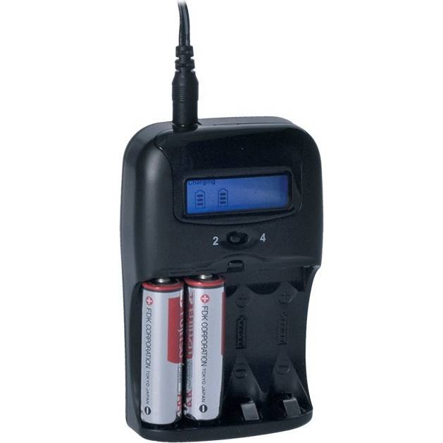 nabíječka s LCD displejem, AC 230V, 1150mA, 2 kanály, AA/AAA, řízená mikroprocesorem DN26 Solight