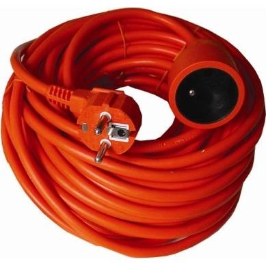 prodlužovací kabel - spojka, 1 zásuvka, oranžová, 40m PS11 Solight