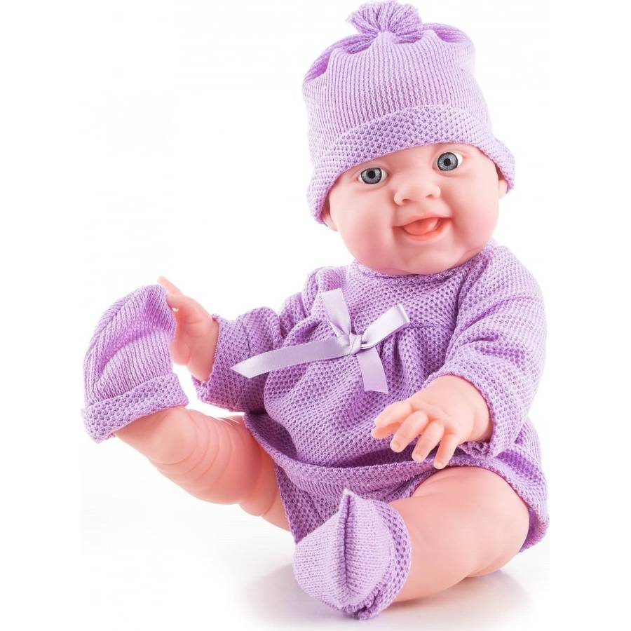 Hračka Panenka Isa 35 cm, fialové doplňky 60026077 G21