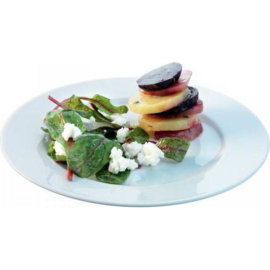 Dine jídelní/snídaňový talíř s okrajem 25cm, set 4ks, P083-25-997 LSA International