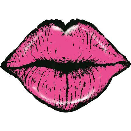 Fotografie Nafukovací balónek pusa 76cm - Grabo