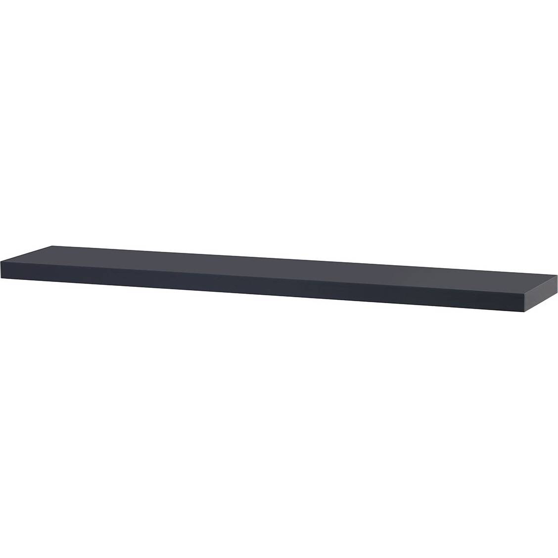 Nástěnná polička 120cm, barva šedivá - matná. Baleno v ochranné fólii 1ks/ctn. P-002 GREY2 Art