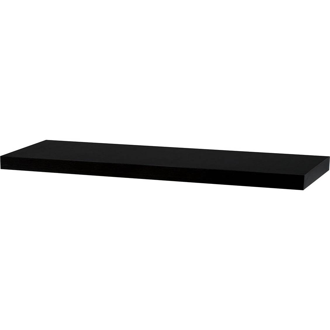 Nástěnná polička 80cm, barva ořech. Baleno v ochranné fólii 1ks/ctn. P-005 BK (WAL) Art