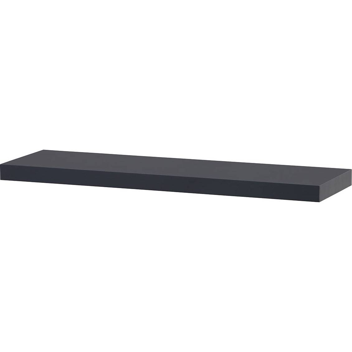 Nástěnná polička 80cm, barva šedá - matná. Baleno v ochranné fólii 1ks/ctn. P-005 GREY2 Art