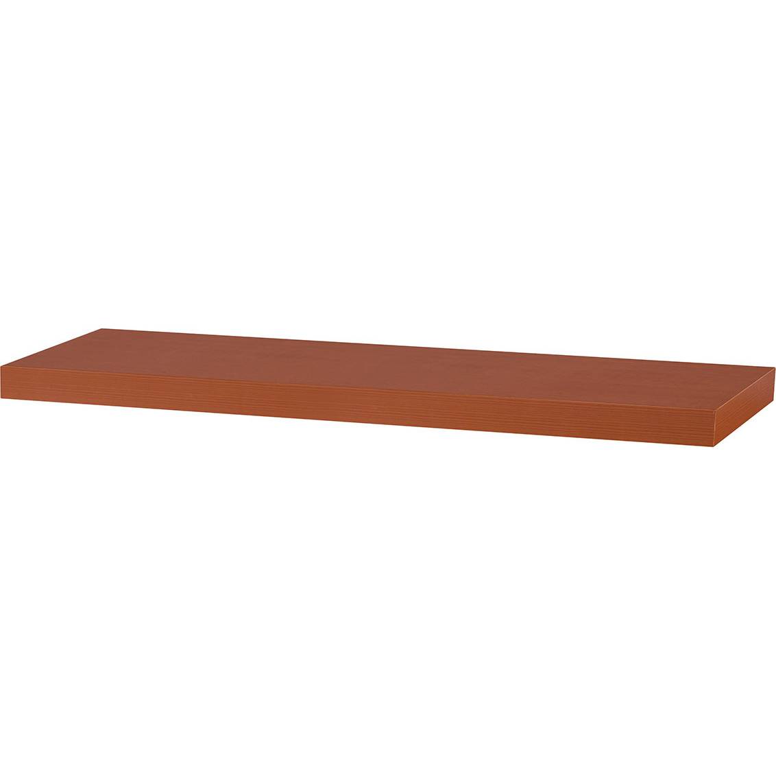 Nástěnná polička 80cm, barva třešeň. Baleno v ochranné fólii 1ks/ctn. P-005 TR Art