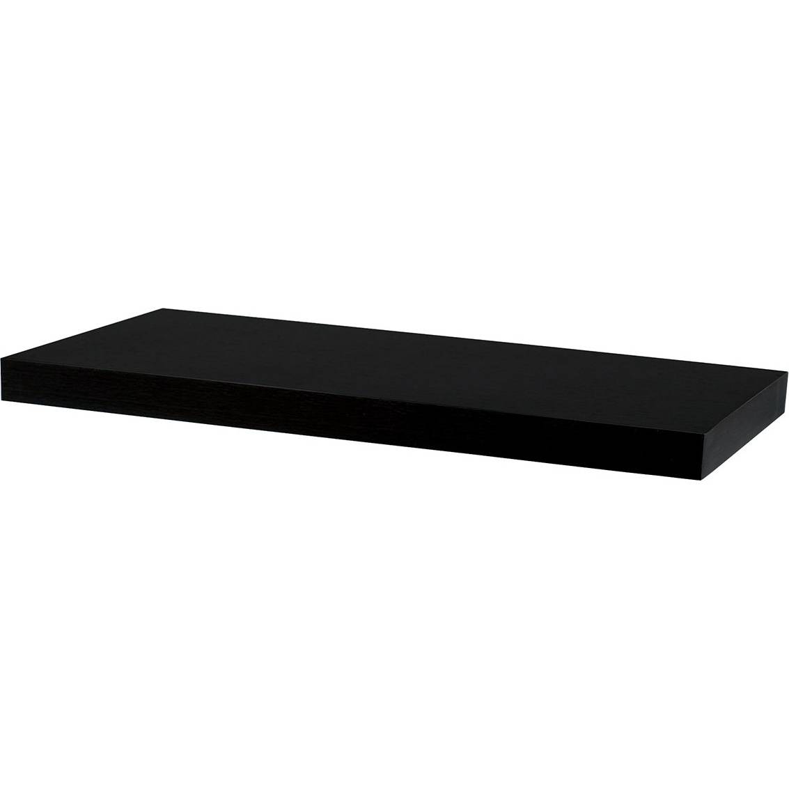 Nástěnná polička 60 cm, barva ořech. Baleno v ochranné fólii 1ks/ctn. P-001 BK (WAL) Art