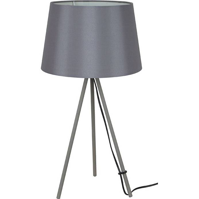 stolní lampa Milano Tripod, trojnožka, 56 cm, E27, šedá WA005-G Solight