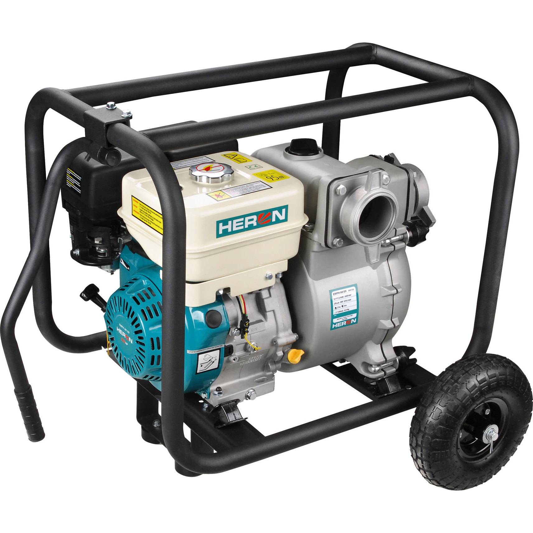 Fotografie čerpadlo motorové kalové 9HP, 1210l/min 8895106 HERON