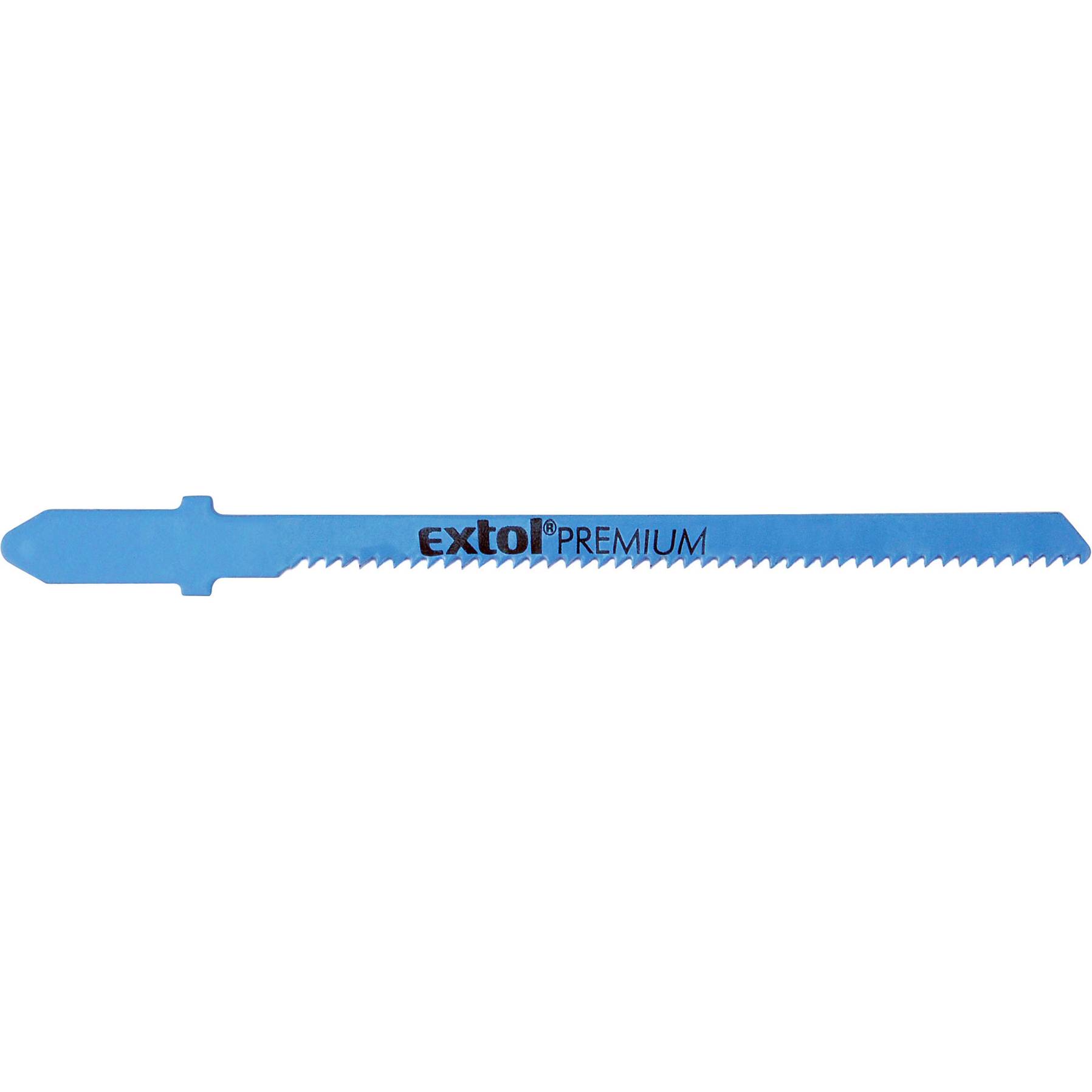 plátky do přímočaré pily 5ks, 57x1,5mm, Bi-metal 8805201 EXTOL PREMIUM