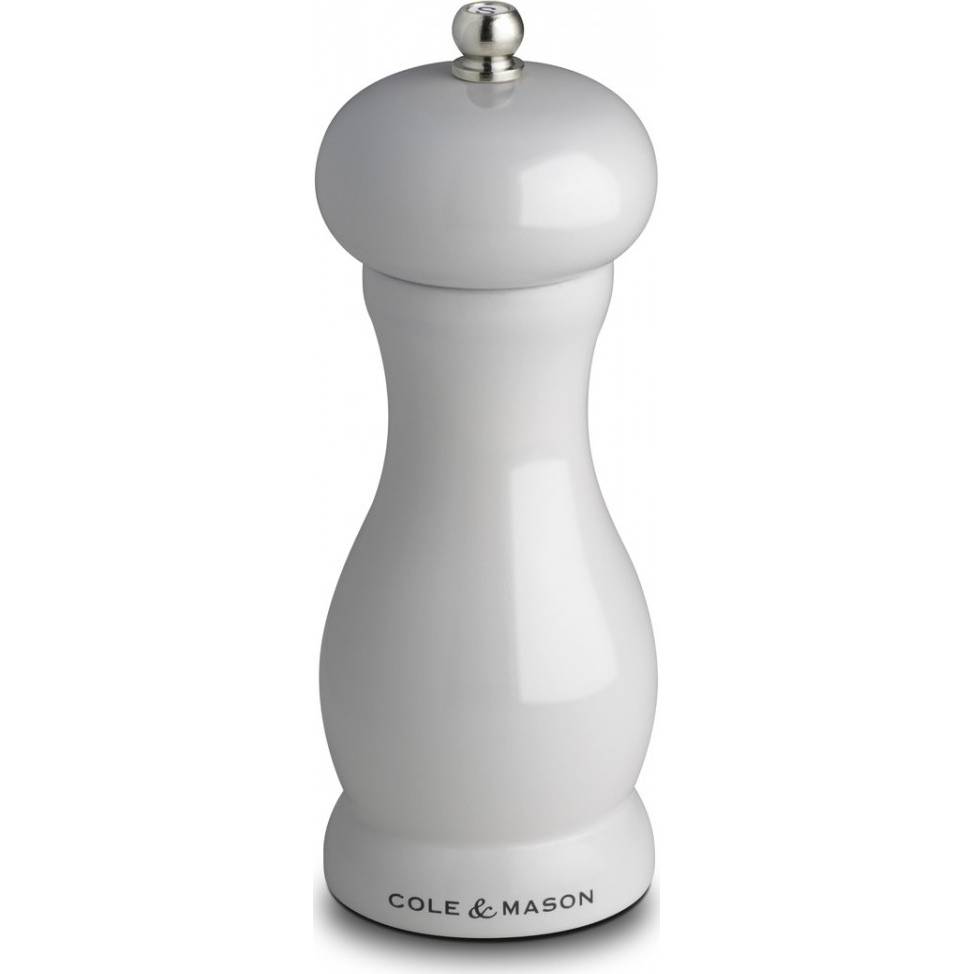 Cole & Mason WHITE OXFORD bílý lesk, mlýnek na sůl, 155mm HT06650 DKB Household UK Limited