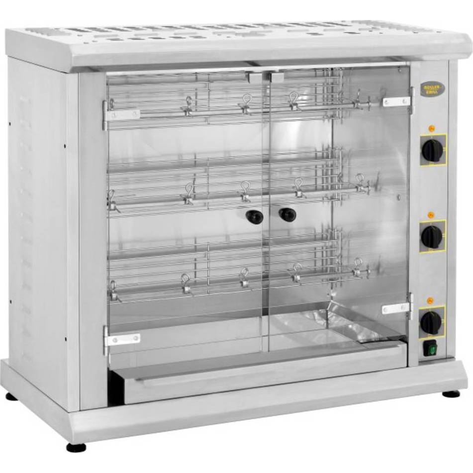 GRIL NA KUŘATA RBE 120 Q - ELEKTRICKÝ P06022A01 ROLLER GRILL International