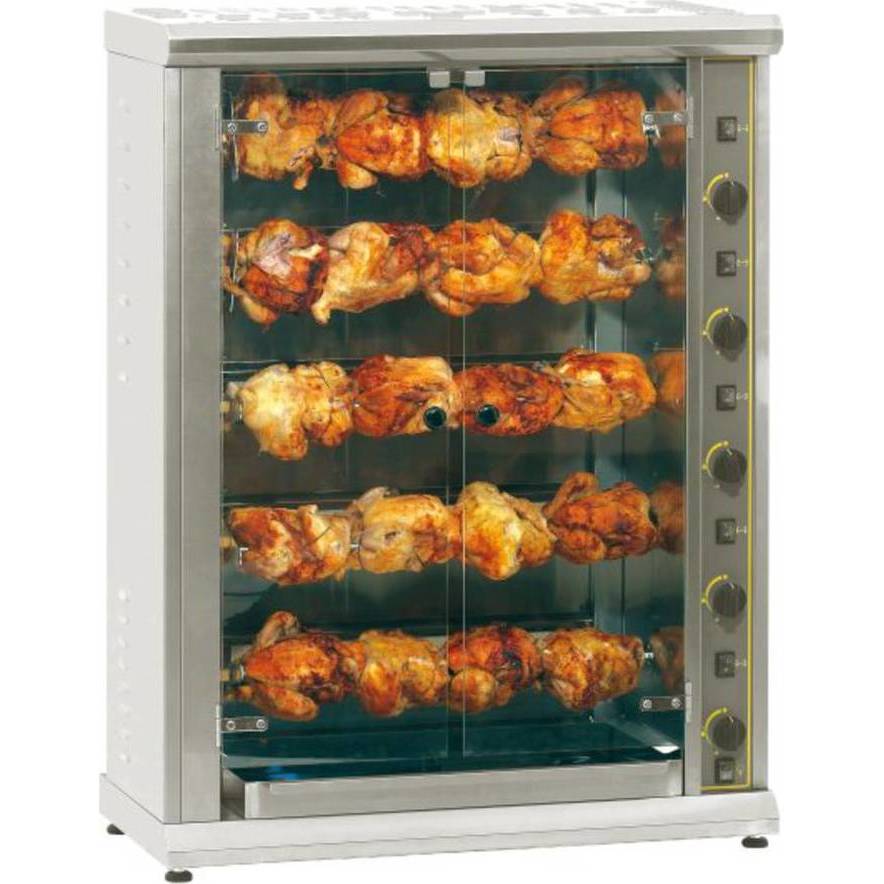 GRIL NA KUŘATA VELKOKAPACITNÍ RBE 200 Q - ELEKTRICKÝ P06024A02 ROLLER GRILL International