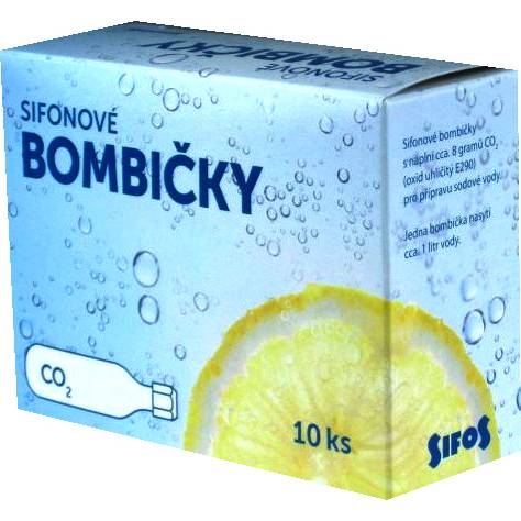 Fotografie Bombičky sifonové - 10ks - Sifos