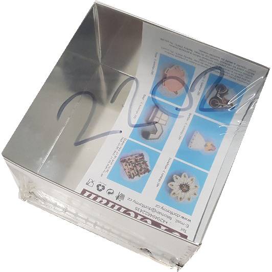 Fotografie Dortová forma čtverec 14x14x7,5cm - Jakub Felcman