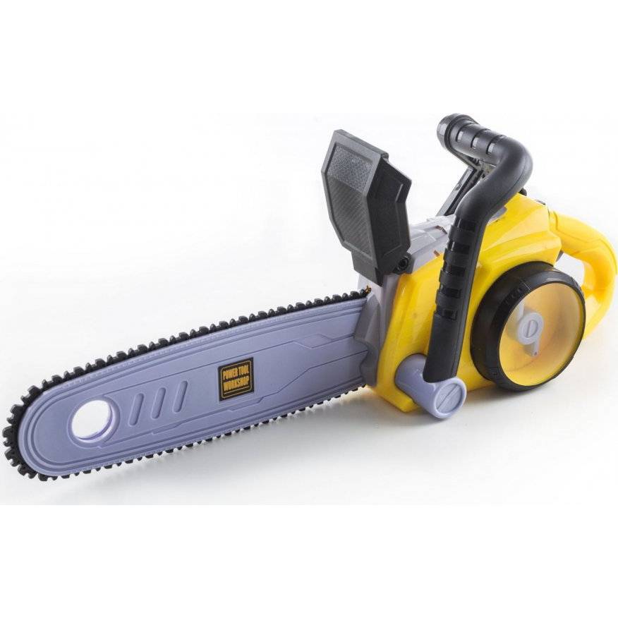 Hračka Motorová pila na baterie DELUXE TOOLS 60026316 G21
