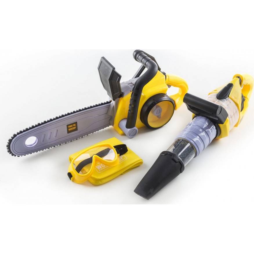 Hračka Fukar a motorová pila na baterie DELUX TOOLS 60026320 G21
