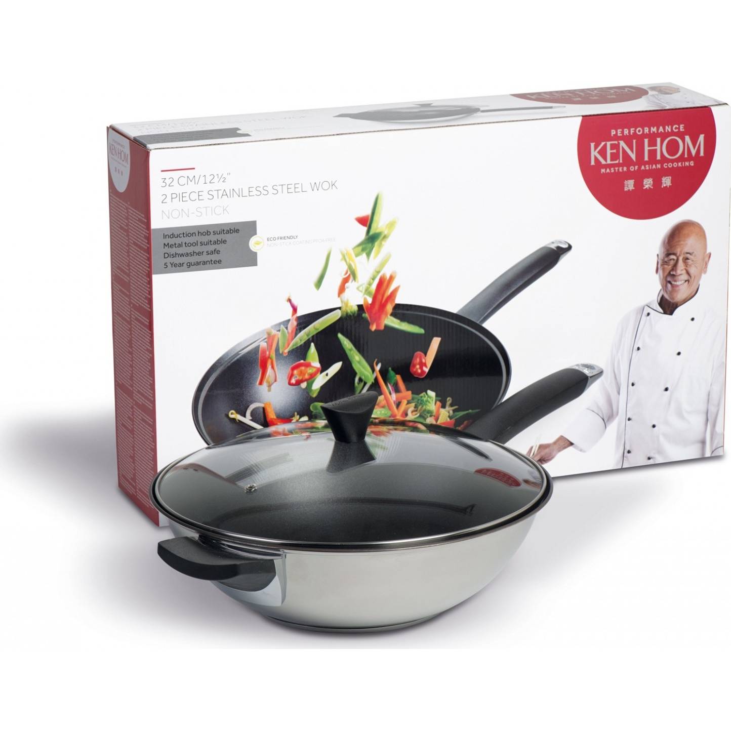 Tao profesionální peking wok pánev s HALO nepřilnavým povrchem, řada Performance KH232022 DKB Household UK Limited