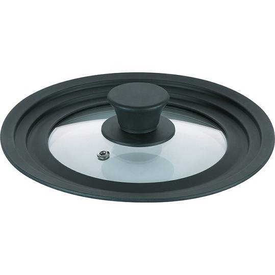 Fotografie Poklice univerzální 16 - 20 cm CONCETTA sklo / silikon - Kela