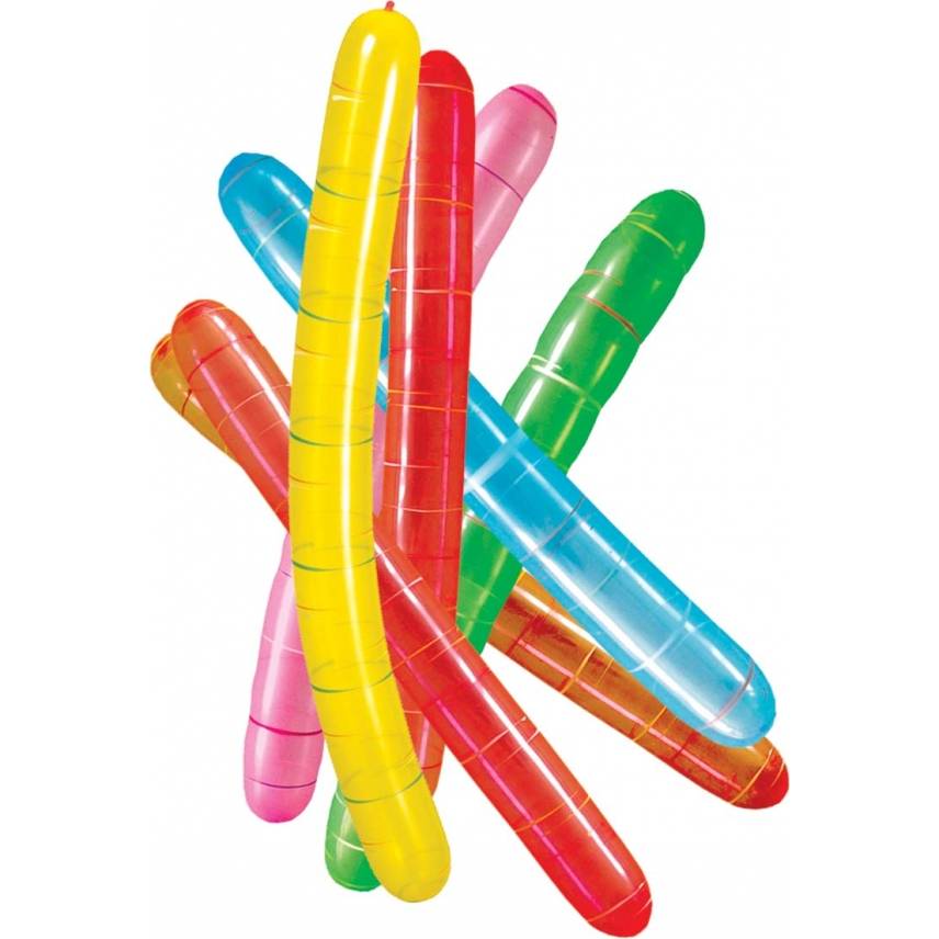 Fotografie Dlouhé raketové balonky 7ks - Alvarak