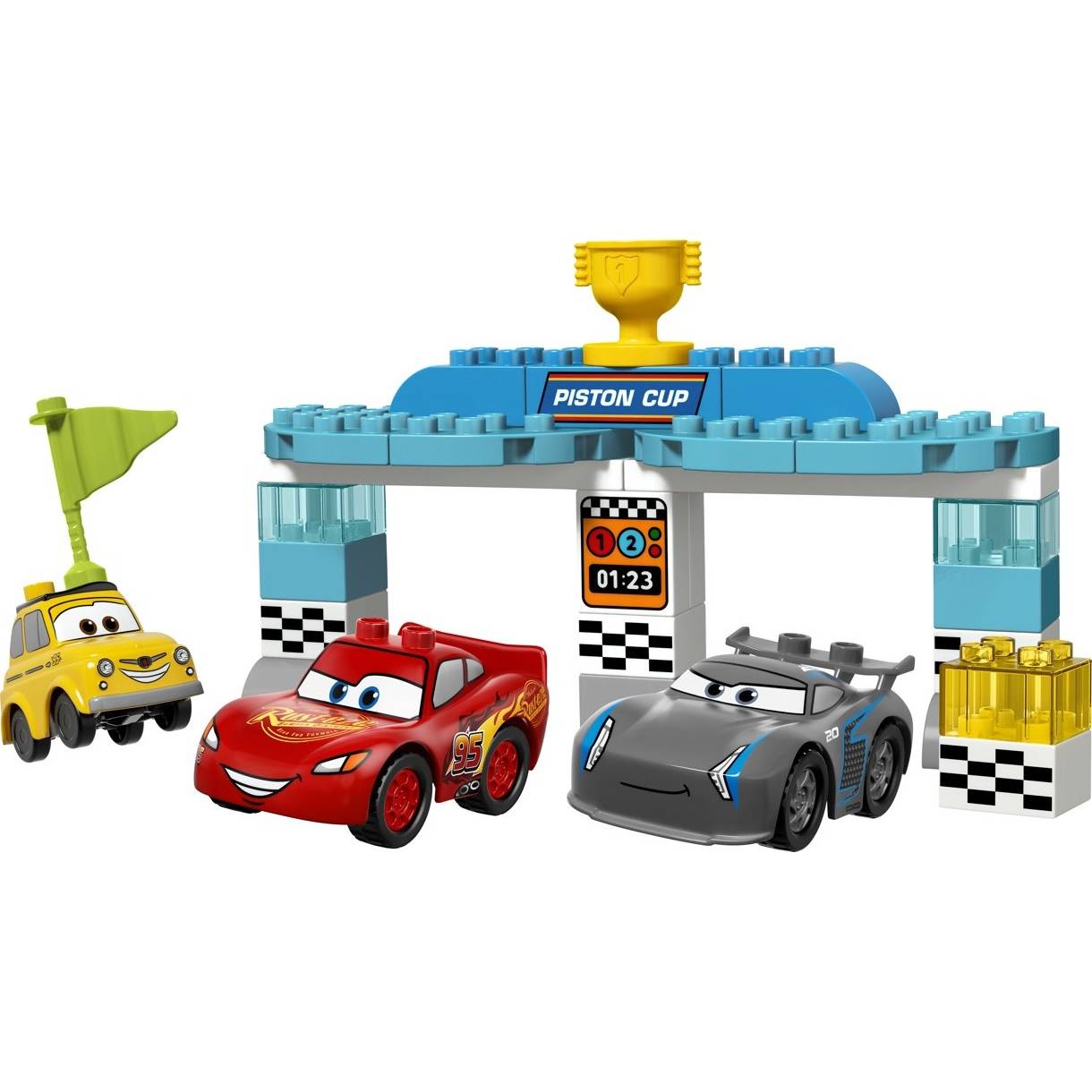 Fotografie LEGO® DUPLO® 10857 Cars Závod o Zlatý píst