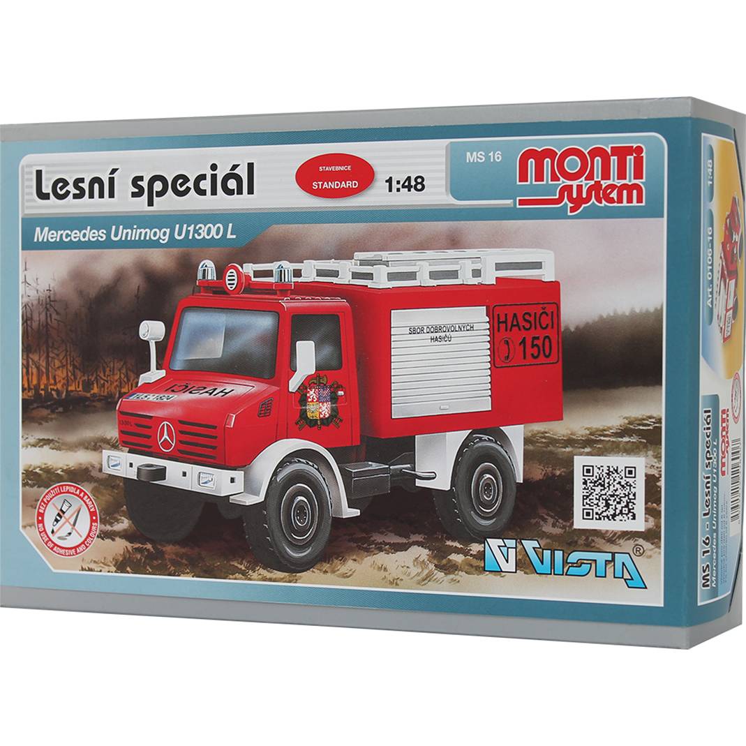 Fotografie Monti systém 16 - Mercedes Unimog